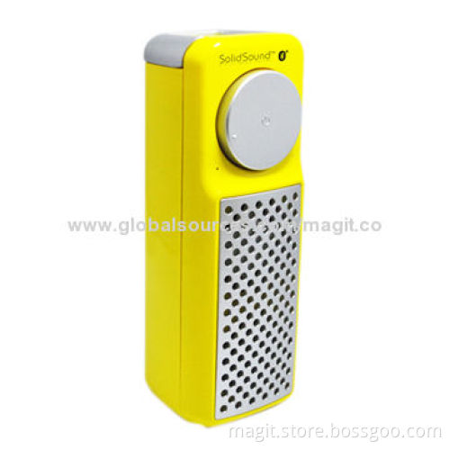 IPX5 Waterproof Wireless Portable Stereo Bluetooth Shower Speaker Manufacturer, 3W Rated Power